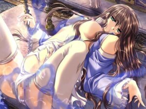Rating: Explicit Score: 0 Tags: breasts brown_hair censored erect_nipples female long_hair lying nipples panties rule34 slime thighhighs torn_clothes underwear User: bunchy7s