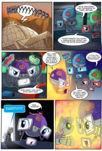 Rating: Safe Score: 0 Tags: 2013 alternate_species alternate_universe ambiguous_gender brain comic cybernetics cyborg dialogue e621 english_text equid equine eyewear fallout fallout_equestria friendship_is_magic friendship_is_witchcraft gak glasses group hasbro hi_res horn horse machine madmax mammal microsoft my_little_pony mythological_creature mythological_equine mythology organs pony rarity_(mlp) robot sweetie_belle_(mlp) sweetie_bot_(mlp) text think_tank_(fallout) unicorn User: bunchy7s