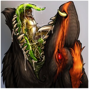 Rating: Explicit Score: 0 Tags: 1:1 2013 ambiguous_gender anthro athletic balls barefoot black_nose blue_eyes bodily_fluids body_in_mouth brown_body brown_fur brown_hair clenched_teeth demonic drooling duo e621 erection evylos extreme_size_difference feet feet_first felid fluffy fur genitals glistening green_body green_skin grey_background gums hair hi_res horn inside kibacheetah larger_ambiguous leopard long_hair looking_down male male/ambiguous male_prey mammal muscular neodokuro nude open_mouth oral_vore orange_body orange_fur orange_hair pantherine pecs penis pink_penis red_eyes saliva scared sergal shadow sharp_teeth short_hair simple_background size_difference smaller_male smile soft_vore struggling tail teeth tongue vore whiskers white_body white_fur yellow_body yellow_fur User: bunchy7s