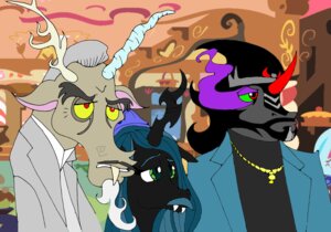Rating: Safe Score: 0 Tags: 2012 absurd_res arthropod black_hair changeling_(mlp) chimera clothing digital_media_(artwork) discord_(mlp) draconequus e621 equid equine esprites female friendship_is_magic green_eyes green_sclera group hair hasbro hi_res horn jewelry king_sombra_(mlp) looking_at_viewer male mammal microsoft_paint_(artwork) my_little_pony mythological_creature mythological_equine mythology queen_chrysalis_(mlp) red_eyes smoking_eyes suit unicorn yellow_sclera User: bunchy7s