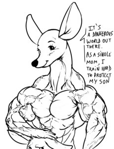 Rating: Questionable Score: 0 Tags: abs anthro biceps black_nose blush breasts dialogue disney duo e621 english_text eyelashes female flat_chested furry_(artist) humor inks kanga kangaroo lol_comments looking_at_viewer macropod male mammal marsupial monochrome mother_(lore) muscular muscular_female nipples nude parent_(lore) red_kangaroo roo_(winnie_the_pooh) simple_background sketch smile solo_focus son_(lore) text vein white_background winnie_the_pooh_(franchise) User: bunchy7s