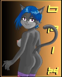 Rating: Questionable Score: 0 Tags: anthro black_background bloodfart breasts butt domestic_cat e621 fan_character fangs felid feline felis female gradient_background hair liono looking_at_viewer mammal mostly_nude nipples orange_background purple_eyes sega short_hair simple_background solo sonic_the_hedgehog_(series) tail teeth trix_the_cat_(character) User: bunchy7s