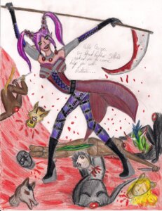 Rating: Questionable Score: 0 Tags: anthro argonian armor bethesda_game_studios blood blood_orchids_of_sithis bodily_fluids breasts canid canine daedra death death_(personification) decapitation e621 elf fantasy felid female grim_reaper group hair half-vampire happy human humanoid hybrid khajiit killing long_hair macy mammal melee_weapon microsoft mythological_canine mythological_creature mythology pink_hair pointy_breasts polearm purple_hair scalie scythe sithis skyrim the_dark_brotherhood_(the_elder_scrolls) the_elder_scrolls unokitsune vampire weapon werecanid werecanine werecreature werewolf yellow_eyes zeyelden User: bunchy7s
