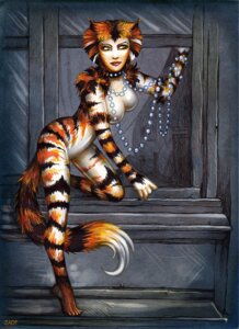 Rating: Safe Score: 0 Tags: 2009 alternative_fashion animal_humanoid barefoot candra cat_humanoid cats_(musical) e621 feet felid felid_humanoid feline feline_humanoid female glamrock green_eyes humanoid jewelry lipstick makeup mammal mammal_humanoid necklace red_lipstick rumpleteazer solo stripes tail window User: bunchy7s