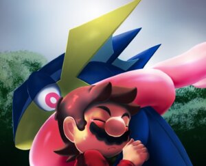 Rating: Safe Score: 0 Tags: ambiguous_gender amphibian anthro brown_hair crossover duo e621 eyes_closed facial_hair generation_6_pokemon greninja hair hug human kakalon long_tongue male mammal mario mario_bros mustache nintendo pink_eyes pokemon pokemon_(species) super_smash_bros. tongue tongue_out User: bunchy7s