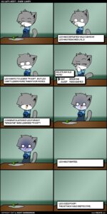 Rating: Safe Score: 0 Tags: anthro asphyxiation base_five_layout choking comic content_repetition countershading domestic_cat e621 english_text felid feline felis five_row_layout food grid_layout hi_res humor leo_(vg_cats) male mammal nintendo one_page_comic parody pokemon regular_grid_layout sandwich_(food) scott_ramsoomair solo tail ten_frame_grid ten_frame_image text vg_cats User: bunchy7s Rating: Safe Score: 0 Tags: anthro asphyxiation base_five_layout choking comic content_repetition countershading domestic_cat e621 english_text felid feline felis five_row_layout food grid_layout hi_res humor leo_(vg_cats) male mammal nintendo one_page_comic parody pokemon regular_grid_layout sandwich_(food) scott_ramsoomair solo tail ten_frame_grid ten_frame_image text vg_cats User: bunchy7s