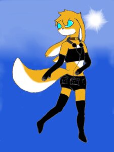 Rating: Safe Score: 0 Tags: 3:4 blue_eyes clothed clothing collar craze_(artist) crossdressing e621 electronics femboy footwear gloves handwear headphones headphones_around_neck hi_res legwear male socks solo tail thigh_highs thigh_socks User: bunchy7s