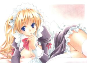 Rating: Explicit Score: 0 Tags: blonde_hair blue_eyes blush breasts female hairband long_hair lying maid marker_(medium) nipples no_bra open_clothes open_shirt original pastel_(medium) pussy rule34 shirt solo straight_hair thighhighs traditional_media trimcolor User: bunchy7s