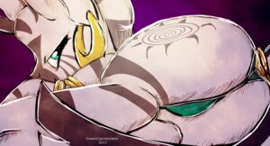 Rating: Questionable Score: 0 Tags: 2013 blindcoyote clothing cutie_mark e621 ear_piercing equid equine female feral friendship_is_magic fur green_eyes grey_body grey_fur hasbro jewelry looking_back lying mammal my_little_pony on_side panties piercing solo stripes underwear zebra zecora_(mlp) User: bunchy7s