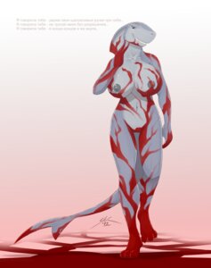 Rating: Explicit Score: 0 Tags: 2012 anthro aquatic big_breasts biped blood blue_eyes bodily_fluids breasts e621 female fish genitals grey_nipples hi_res huge_breasts looking_at_viewer marina_(spotty_the_cheetah) messy navel nipples non-mammal_breasts non-mammal_nipples nude russian_text shark smile solo spotty_the_cheetah standing tail teeth text translated vulva wide_hips User: bunchy7s
