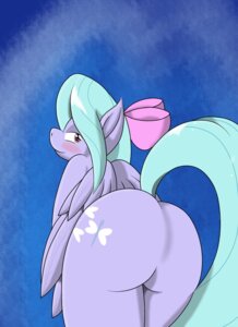 Rating: Questionable Score: 0 Tags: accessory anthro bedroom_eyes blue_hair blush bow_(feature) bow_accessory bow_ribbon centered_hair_bow cutie_mark e621 equid equine feathered_wings feathers female flitter_(mlp) friendship_is_magic fur hair hair_accessory hair_bow hair_ribbon half-closed_eyes hasbro hi_res hooves long_hair looking_at_viewer looking_back mammal my_little_pony mythological_creature mythological_equine mythology narrowed_eyes pegasus presenting purple_body purple_eyes purple_feathers purple_fur raised_tail rear_view ribbons seductive silverfox057 smile solo tail wings User: bunchy7s