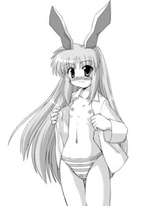 Rating: Explicit Score: 0 Tags: blush female flat_chest no_pants panties reisen_udongein_inaba rule34 striped_panties tagme touhou User: bunchy7s