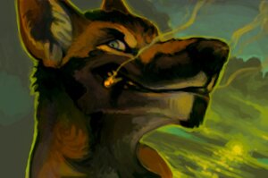 Rating: Safe Score: 0 Tags: anthro canid canine canis cigarette detailed detailed_background domestic_dog e621 headshot_portrait male mammal portrait rotor_(character) smoke smoking solo ssirrus toony User: bunchy7s