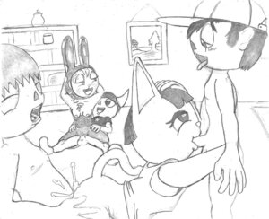 Rating: Explicit Score: 0 Tags: 2girls 3boys animal_crossing animal_crossing_boy anthro arms_behind_head ass bottomless breasts cat_ears cat_tail closed_eyes cum cum_inside cum_on_face domestic_cat double_penetration ejaculation eyes felid feline felis fellatio female female_penetrated francine_(animal_crossing) hair half-closed_eyes hand_on_head hands_on_ass hands_on_hips hat horns lagomorph male male_penetrating male_penetrating_female merry_(animal_crossing) monochrome multiple_boys multiple_females multiple_girls multiple_males nintendo nipples nude nude_male open_mouth oral pussy rabbit rabbit_ears rule34 sex shirt simple_background sitting_on_person sketch tank_top tongue tongue_out topless unknown_artist vaginal vaginal_penetration villager_(animal_crossing) white_background User: bunchy7s