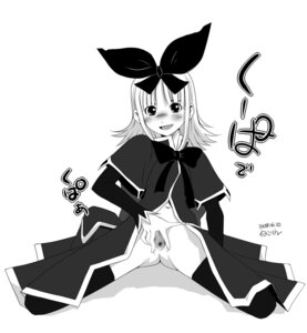 Rating: Explicit Score: 0 Tags: bow censored clothing coopa druaga_no_tou female highres kupaa monochrome mosaic nekorin pussy rule34 spread_pussy stockings translation_request User: bunchy7s