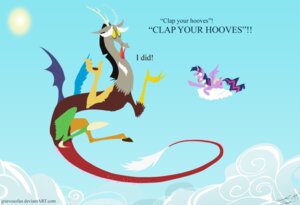 Rating: Safe Score: 0 Tags: absurd_res angry bandage chimera cloud comic cutie_mark dialogue discord_(mlp) draconequus duo e621 english_text equid equine feathered_wings feathers female feral friendship_is_magic fur grievousfan hair hasbro hi_res horn humor male mammal membrane_(anatomy) membranous_wings multicolored_hair my_little_pony mythological_creature mythological_equine mythology neck_brace open_mouth outside purple_eyes purple_hair red_eyes size_difference sky skyscape smile sun tail tail_tuft teeth text tongue tuft twilight_sparkle_(mlp) two_tone_hair winged_unicorn wings yelling User: bunchy7s