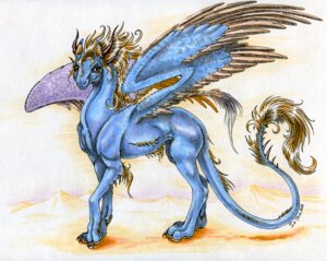 Rating: Safe Score: 0 Tags: amber_eyes black_claws blonde_hair blue_body blue_feathers blue_scales claws dragon e621 esa82 eyelashes feathered_dragon feathered_scalie feathered_wings feathers feet female feral fur hair horn long_hair long_tail looking_at_viewer mythological_creature mythological_scalie mythology nude outside paws sand scales scalie smile solo standing tail tail_tuft tuft white_body white_feathers wings yellow_body yellow_fur User: bunchy7s