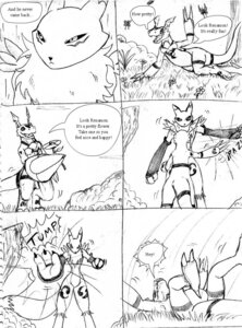 Rating: Explicit Score: 0 Tags: anthro canine comic digimon digimon_(series) digimon_(species) female fox guilmon monster_boy renamon reptile rule34 scalie tagme User: bunchy7s