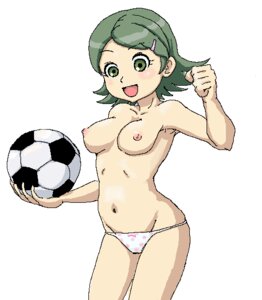 Rating: Explicit Score: 0 Tags: breasts female female_only holding_ball human inazuma_eleven inazuma_eleven_(series) kino_aki pale_skin panties rule34 silvia_woods soccer_ball solo standing tagme topless User: bunchy7s