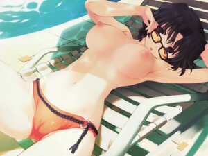 Rating: Questionable Score: 0 Tags: armpits bikini black_hair breasts female glasses highres labia large_breasts lying nipples nude pool pussy red_eyes rule34 short_hair swimsuit to_heart_(series) to_heart_2 topless yuzuhara_haruka User: bunchy7s
