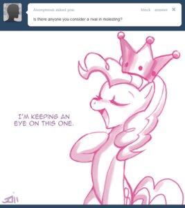 Rating: Safe Score: 0 Tags: 2011 ask_blog ask_princess_molestia crown cutie_mark e621 earth_pony english_text equid equine eyes_closed female feral friendship_is_magic hair hasbro headgear horse john_joseco long_hair mammal monochrome my_little_pony open_mouth pinkie_pie_(mlp) pony simple_background solo text toony tumblr User: bunchy7s