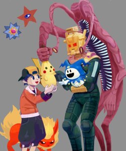 Rating: Safe Score: 0 Tags: 27_degrees 5:6 atlus black_eyes blue_eyes brown_eyes clothing crossover decarabia demon demonica detailed e621 eeveelution feral flareon fur generation_1_pokemon group hat headgear headwear human irony jack_frost_(megami_tensei) machine male mammal megami_tensei monster nintendo pikachu pisaca_(megami_tensei) pokemon pokemon_(species) quadruped red_eyes rodent sega simple_background starmie strange_journey tail the_lesser_key_of_solomon uniform what yellow_body yellow_fur User: bunchy7s
