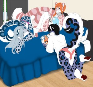 Rating: Questionable Score: 0 Tags: 2012 accelo accelo_(character) anthro bed bedroom bell bent_over blue_body blue_fur book bottomless bulge butt camisole clothed clothing collar countershading crossdressing digital_media_(artwork) e621 eyewear felid femboy femboy/femboy fluffy fluffy_tail fur furniture glasses group hair inside leopard_spots long_hair lying male mammal nelson_jenkins nightgown on_back pantherine panties pillow pink_body pink_clothing pink_fur reading resine smile snow_leopard spots tail underwear User: bunchy7s Rating: Questionable Score: 0 Tags: 2012 accelo accelo_(character) anthro bed bedroom bell bent_over blue_body blue_fur book bottomless bulge butt camisole clothed clothing collar countershading crossdressing digital_media_(artwork) e621 eyewear felid femboy femboy/femboy fluffy fluffy_tail fur furniture glasses group hair inside leopard_spots long_hair lying male mammal nelson_jenkins nightgown on_back pantherine panties pillow pink_body pink_clothing pink_fur reading resine smile snow_leopard spots tail underwear User: bunchy7s