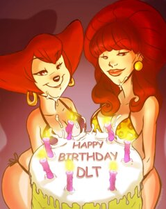 Rating: Questionable Score: 0 Tags: 2girls bikini birthday_cake birthday_candle blunt_bangs bouffant bouffant_hair breasts cleavage cowboy_shot crossover disney english_text facing_viewer female female_only goof_troop happy_birthday light_smile looking_at_viewer married_with_children medium_breasts milf name_connection namesake peg_pete peggy_bundy rule34 shoogerbare side-tie_bikini smile teased_hair text User: bunchy7s