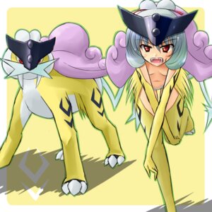 Rating: Safe Score: 0 Tags: 1:1 2010 alternate_species ambiguous_gender blue_hair clothing cosplay costume duo e621 fangs felid female feral generation_2_pokemon hair human humanized legendary_pokemon low_res mammal nintendo pokemon pokemon_(species) pokemon_costume raikou ranphafranboise red_eyes teeth User: bunchy7s