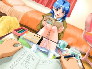 Rating: Explicit Score: 0 Tags: blazer blue_hair blush bowtie dutch_angle female footwear long_hair miniskirt panchira panchira_(sitting) panties pantyshot pantyshot_(sitting) pantyshot_sitting pink_panties pleated_skirt pov red_eyes rule34 school_uniform sitting skirt socks study studying underwear white_legwear white_socks User: bunchy7s