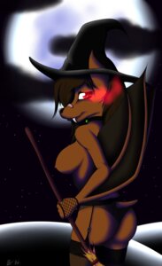 Rating: Questionable Score: 0 Tags: 2013 absurd_res anthro bandage bat biped black-husky bra breasts broom brown_body brown_fur brown_hair butt cleaning_tool clothing cloud costume e621 fangs female fur furgonomics garter_straps glowing glowing_eyes hair halloween hat headgear headwear hi_res holidays lace lace_bra lace_panties lace_stockings legwear looking_at_viewer looking_back magic_user mammal membrane_(anatomy) membranous_wings moon night outside panties pinup pose red_eyes side_boob smile solo standing star stockings tail tail_clothing teeth underwear winged_arms wings witch witch_hat User: bunchy7s