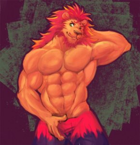 Rating: Safe Score: 0 Tags: 2013 abs anthro athletic barazoku beard biceps big_muscles biped bottomwear brown_body brown_fur brown_nose claws clothed clothing e621 facial_hair felid flexing fur green_eyes grin hair hand_behind_head istani lion looking_at_viewer male mammal mane muscular muscular_anthro muscular_male one_eye_closed pantherine pants pecs pose red_hair smile solo standing teeth topless vein wink User: bunchy7s Rating: Safe Score: 0 Tags: 2013 abs anthro athletic barazoku beard biceps big_muscles biped bottomwear brown_body brown_fur brown_nose claws clothed clothing e621 facial_hair felid flexing fur green_eyes grin hair hand_behind_head istani lion looking_at_viewer male mammal mane muscular muscular_anthro muscular_male one_eye_closed pantherine pants pecs pose red_hair smile solo standing teeth topless vein wink User: bunchy7s