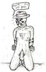 Rating: Explicit Score: 0 Tags: 1boy ankles_bound arms_behind_back arms_tied balls bondage catsketch chest_hair dc dc_comics erect_nipples erection hat kneeling male male_only mask nipples penis pubic_hair rorschach rule34 small_balls small_penis watchmen User: bunchy7s Rating: Explicit Score: 0 Tags: 1boy ankles_bound arms_behind_back arms_tied balls bondage catsketch chest_hair dc dc_comics erect_nipples erection hat kneeling male male_only mask nipples penis pubic_hair rorschach rule34 small_balls small_penis watchmen User: bunchy7s