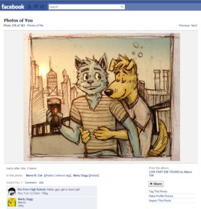 Rating: Safe Score: 0 Tags: anthro canid canine canis clup domestic_cat domestic_dog duo e621 english_text felid feline felis male mammal text User: bunchy7s Rating: Safe Score: 0 Tags: anthro canid canine canis clup domestic_cat domestic_dog duo e621 english_text felid feline felis male mammal text User: bunchy7s
