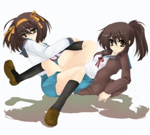 Rating: Explicit Score: 0 Tags: breasts clothing female kyon kyonko rule34 rule_63 skirt small_breasts suzumiya_haruhi suzumiya_haruhi_no_yuuutsu yuri zuu_majiro User: bunchy7s