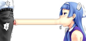 Rating: Explicit Score: 0 Tags: 1boy 1girls :>= anteater_face artist_request blue_hair clothing fellatio female huge_cock humor kannagi long_mouth long_penis male nagi oral penis purple_eyes rule34 sucking text translation_request trembling uncensored what User: bunchy7s