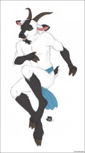Rating: Safe Score: 0 Tags: anthro black_border border bottomwear bovid brown_body brown_fur caprine clothing e621 facial_hair fur goat goatee green_eyes gregory_klippenspringer hooves horn katara_(artist) loincloth looking_at_viewer male mammal open_mouth smile solo vercursar white_body white_fur User: bunchy7s