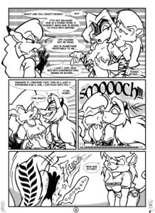 Rating: Questionable Score: 0 Tags: anthro brazil breasts canid canine comic dessa digital_media_(artwork) e621 english_text felid female female/female fox foxie grope group hybrid kiss_on_lips kissing lion mammal max_blackrabbit mephitid monochrome nipples pantherine pounce profanity ramires skunk smooch_(sound_effect) tail text zig_zag User: bunchy7s
