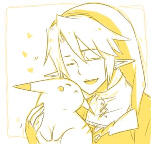 Rating: Safe Score: 0 Tags: clothing crossover duo e621 eyes_closed generation_1_pokemon gii_(bikikosan) heart_symbol hug human humanoid humanoid_pointy_ears hylian link male mammal monochrome nintendo pikachu pointy_ears pokemon pokemon_(species) rodent shirt the_legend_of_zelda topwear tunic yellow_and_white User: bunchy7s