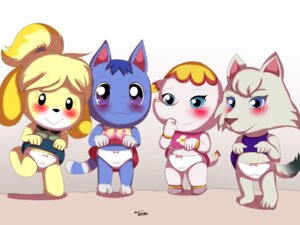 Rating: Questionable Score: 0 Tags: 4:3 animal_crossing anthro arctic_wolf blue_eyes blush bottomwear bow_panties bow_underwear canid canine canis clothed clothing clothing_lift domestic_cat domestic_dog dress dress_lift e621 elephant elephantid embarrassed felid feline felis female fur group hi_res isabelle_(animal_crossing) launny looking_at_viewer mammal margie_(animal_crossing) nintendo panties presenting_panties presenting_underwear proboscidean purple_eyes raised_leg rosie_(animal_crossing) shaded shadow shih_tzu signature skirt skirt_lift smile standing toy_dog underwear upskirt white_clothing white_panties white_underwear whitney_(animal_crossing) wolf yellow_body yellow_fur young young_anthro User: bunchy7s