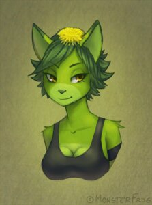 Rating: Safe Score: 0 Tags: 2013 anthro bust_portrait clothing dandelion domestic_cat e621 elemental_creature felid feline felis female flora_fauna flower flower_(anatomy) green_body green_pseudo_hair green_theme head_flower leaf leaf_hair mammal monster_frog plant plant_hair portrait pseudo_hair shirt smile solo tank_top tara_(monster-frog) topwear yellow_eyes User: bunchy7s Rating: Safe Score: 0 Tags: 2013 anthro bust_portrait clothing dandelion domestic_cat e621 elemental_creature felid feline felis female flora_fauna flower flower_(anatomy) green_body green_pseudo_hair green_theme head_flower leaf leaf_hair mammal monster_frog plant plant_hair portrait pseudo_hair shirt smile solo tank_top tara_(monster-frog) topwear yellow_eyes User: bunchy7s