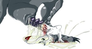 Rating: Explicit Score: 0 Tags: ahastar_(artist) ambiguous_gender anal blood blood_splatter bodily_fluids cum cum_everywhere death death_by_penis demon digital_media_(artwork) dinosaur dismemberment dominant dragon dromaeosaurid duo e621 erection feet genital_fluids genitals gore gore_focus grotesque_death hindpaw larger_dom larger_male male messy mythological_creature mythological_scalie mythology pain paws penile penis prehistoric_species purple_penis rae_(ahastar) reptile ribbed_penis saurischian scalie simple_background size_difference smaller_ambiguous snuff tail theropod velociraptor white_background User: bunchy7s