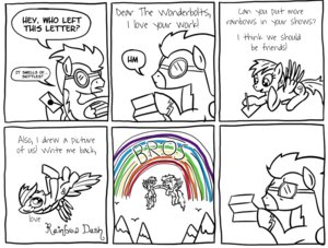 Rating: Safe Score: 0 Tags: bodysuit clothing comic cutie_mark e621 english_text equid equine eyewear feathered_wings feathers female feral friendship_is_magic goggles hasbro letter male mammal monochrome my_little_pony mythological_creature mythological_equine mythology pegasus quadruped rainbow rainbow_arch rainbow_dash_(mlp) rainbowcolordream skinsuit soarin_(mlp) tail text tight_clothing wings wonderbolts_(mlp) User: bunchy7s Rating: Safe Score: 0 Tags: bodysuit clothing comic cutie_mark e621 english_text equid equine eyewear feathered_wings feathers female feral friendship_is_magic goggles hasbro letter male mammal monochrome my_little_pony mythological_creature mythological_equine mythology pegasus quadruped rainbow rainbow_arch rainbow_dash_(mlp) rainbowcolordream skinsuit soarin_(mlp) tail text tight_clothing wings wonderbolts_(mlp) User: bunchy7s