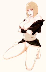 Rating: Questionable Score: 0 Tags: 1girls 2011 adult adult_female arms_under_breasts barefoot big_breasts blonde_hair bottomless breasts cleavage clothing e_e223 feet female female_focus female_only fishnet fishnet_topwear foot human human_female human_only japanese_clothes kneeling kunoichi large_breasts legs light-skinned_female light_skin looking_at_viewer naruto naruto_(series) naruto_shippuden ninja nipple_slip nipples no_panties partially_clothed pose posing pubic_hair rule34 samui short_hair simple_background solo solo_female solo_focus straight_hair yellow_eyes User: bunchy7s