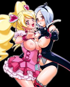 Rating: Explicit Score: 0 Tags: 2girls asymmetrical_docking bag black_legwear black_thighhighs blonde_hair blush boots bracelet breast_press breasts clothing cure_peach dark_magical_girl dress earrings eas elbow_gloves female fresh_precure! fresh_pretty_cure fresh_pretty_cure! futari_wa_precure gloves hairband hands heart heart_hands heart_hands_duo higashi_setsuna high_heels hug jewelry knee_boots kousaka_jun large_breasts long_hair magical_girl momozono_love multiple_females multiple_girls nipples panties pink_eyes precure pretty_cure purse red_eyes rule34 shoes short_hair silver_hair stockings symmetrical_docking thighhighs tied_hair twintails User: bunchy7s