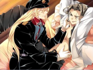 Rating: Explicit Score: 0 Tags: 2boys absolute_obedience_(game) bed blonde_hair bondage closed_eyes gloves long_hair louise_hardwick male multiple_boys multiple_males open_clothes open_shirt rule34 shirt smirk spread_legs sweatdrop tied uniform werner_herzog yaoi zettai_fukuju_meirei User: bunchy7s