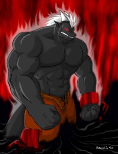 Rating: Safe Score: 0 Tags: abs anthro biceps big_muscles biped bottomwear chain clothed clothing cuff_(restraint) dragon e621 fangs fur glowing glowing_eyes hi_res horn huge_muscles male muscular muscular_anthro muscular_male mythological_creature mythological_scalie mythology pants pecs red_eyes restraints scalie shackles solo standing tail teeth timberwolfmax topless vein User: bunchy7s