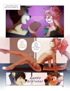 Rating: Questionable Score: 0 Tags: 2013 5_fingers anthro arm_support arm_tuft avery_(roanoak) aycee bar bare_shoulders bed bedding bedroom ben_(roanoak) birthday black_hair black_nose blush brown_body brown_fur brown_hair brown_spots brown_tail canid canine canis cheek_tuft clothed clothing comic countershading dialogue digital_media_(artwork) dipstick_tail door duo e621 english_text eye_contact eyebrows eyes_closed facial_tuft feet felid feline female female_supporting_yaoi femboy fingers fully_clothed fur furniture gift hair happy_birthday husband inner_ear_fluff inside long_hair looking_at_another lynx male mammal maned_wolf markings multicolored_body multicolored_fur multicolored_tail northwestern_wolf on_bed open_mouth open_smile orange_body orange_fur orange_tail pawpads pillow pink_eyes pink_hair pink_nose pink_pawpads pink_tongue ponytail pose reclining red_eyes sandra_(roanoak) shaded short_hair shoulder_tuft side_view sitting smile speech_bubble spots spotted_body spotted_fur spotted_markings spotted_tail standing tail tail_markings tan_body tan_fur teeth text toeless_(marking) tongue topless tuft two_tone_body two_tone_fur two_tone_tail underwear white_body white_fur wife wolf yellow_eyes User: bunchy7s