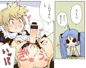 Rating: Explicit Score: 0 Tags: >:3 1boy 1girl 1girls :3 anus bar_censor blonde_hair blue_hair censored crossdressing enmaided erection female femboy femdom hatsune_miku hetero kagamine_len long_hair maid maid_outfit male penis rule34 sehoke tear tears testicles tied_hair trap twintails vocaloid yellow_eyes User: bunchy7s