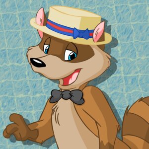 Rating: Safe Score: 0 Tags: 1:1 4_fingers anthro black_nose blue_eyes boater_hat bow_(feature) bow_tie brown_body brown_fur cel_shading clothing e621 fingers fur furgonomics gloves_(marking) goldenrod_(artist) hat headgear headwear looking_at_viewer male mammal markings mostly_nude open_mouth open_smile procyonid raccoon royce shaded simple_background smile solo stripes tail tan_body tan_fur toony User: bunchy7s